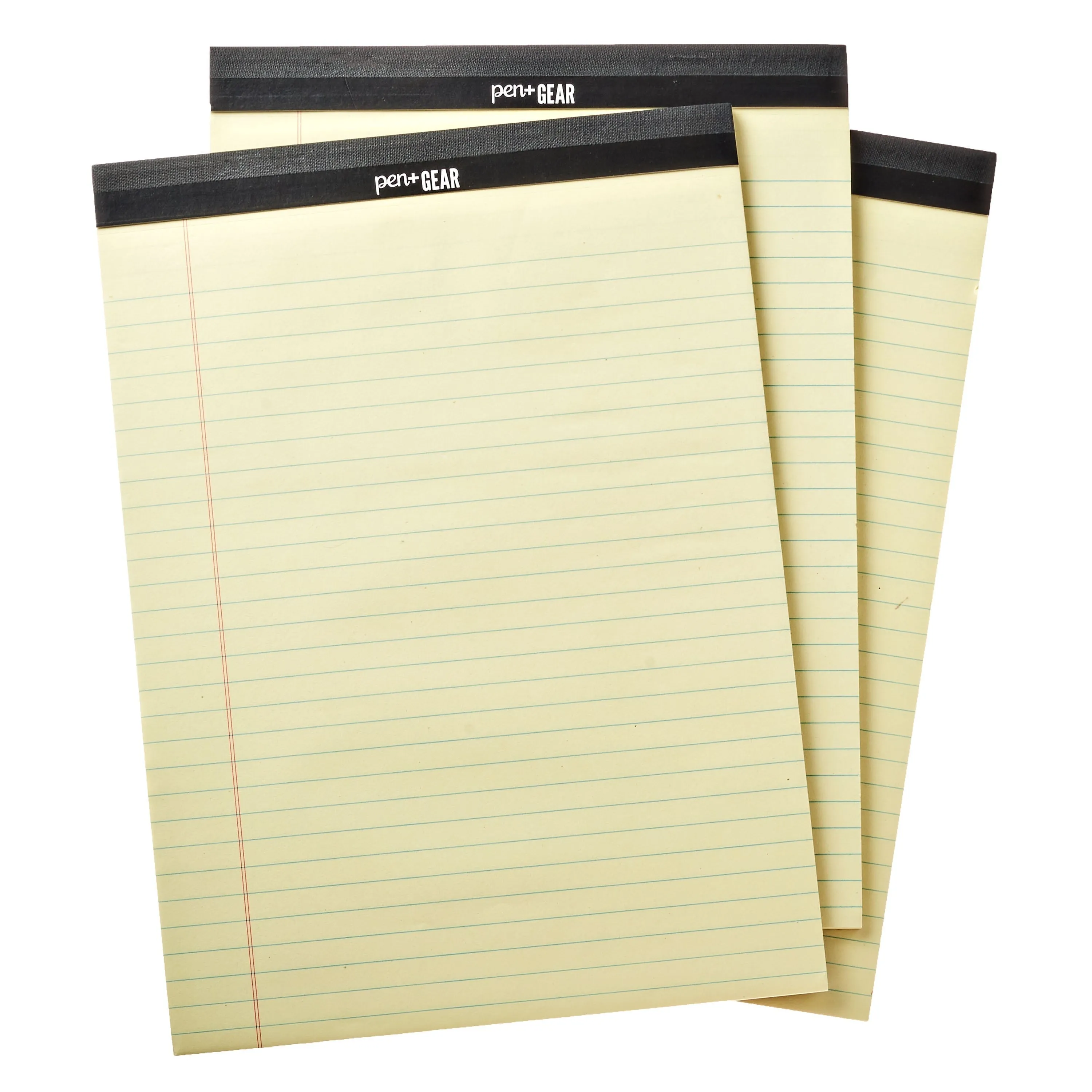 Pen   Gear Legal Pads, Canary Paper, 50 Sheets, 3 Count per Pack