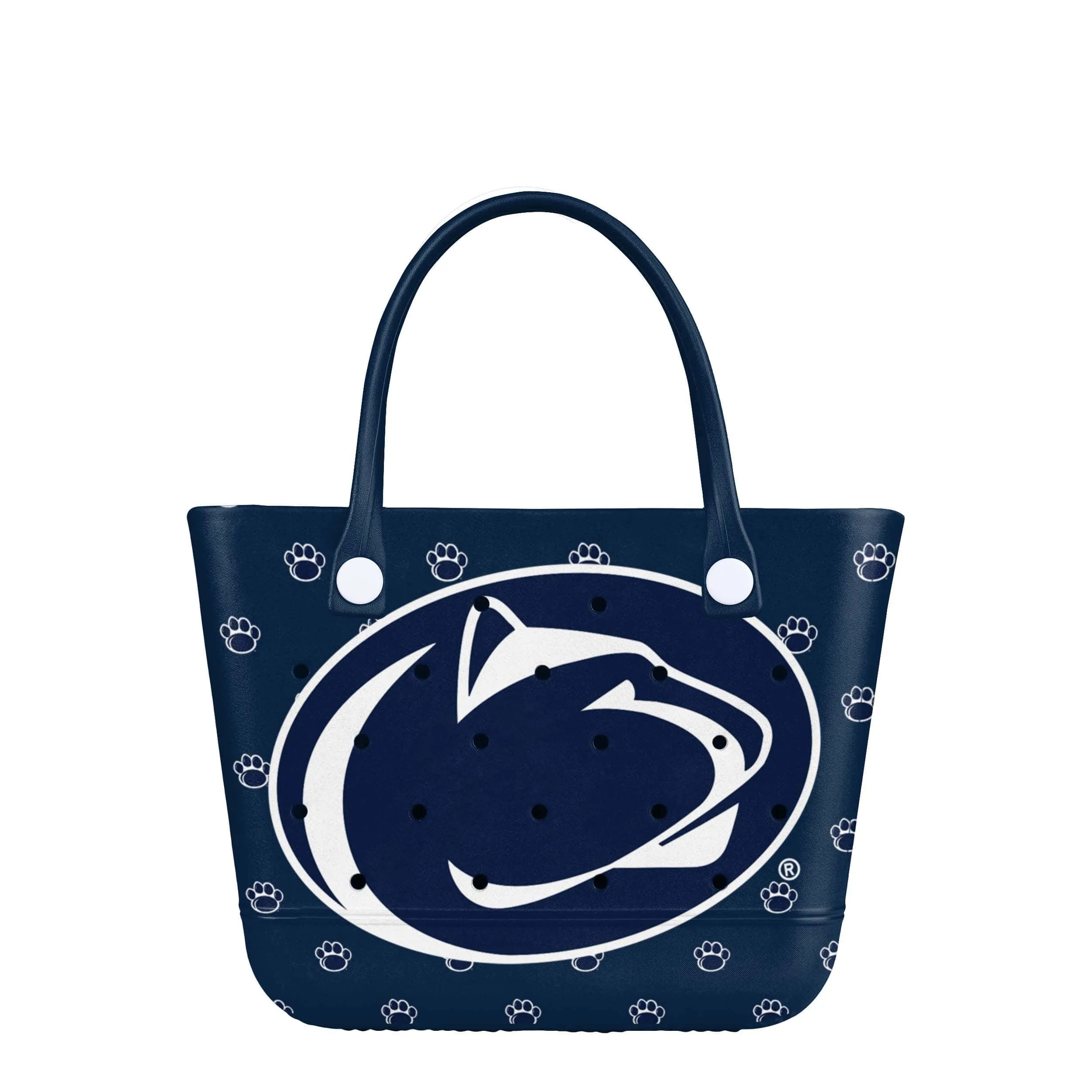 Penn State Nittany Lions NCAA Big Logo Mini Print Tailgate Tote Bag (PREORDER - SHIPS LATE JANUARY)