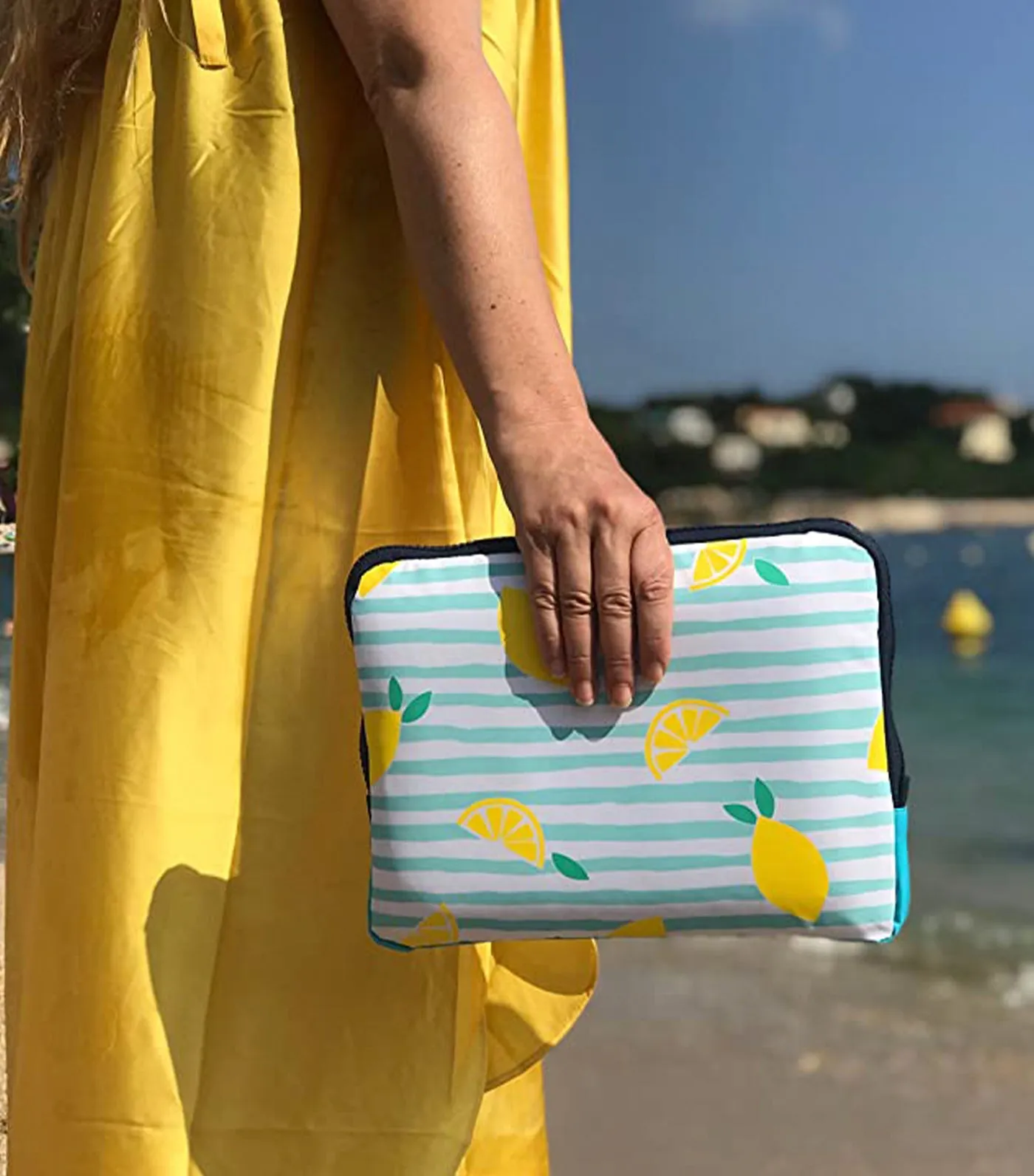 Poche Insulated Sleeve Lunch Bag - Amalfi Lemons