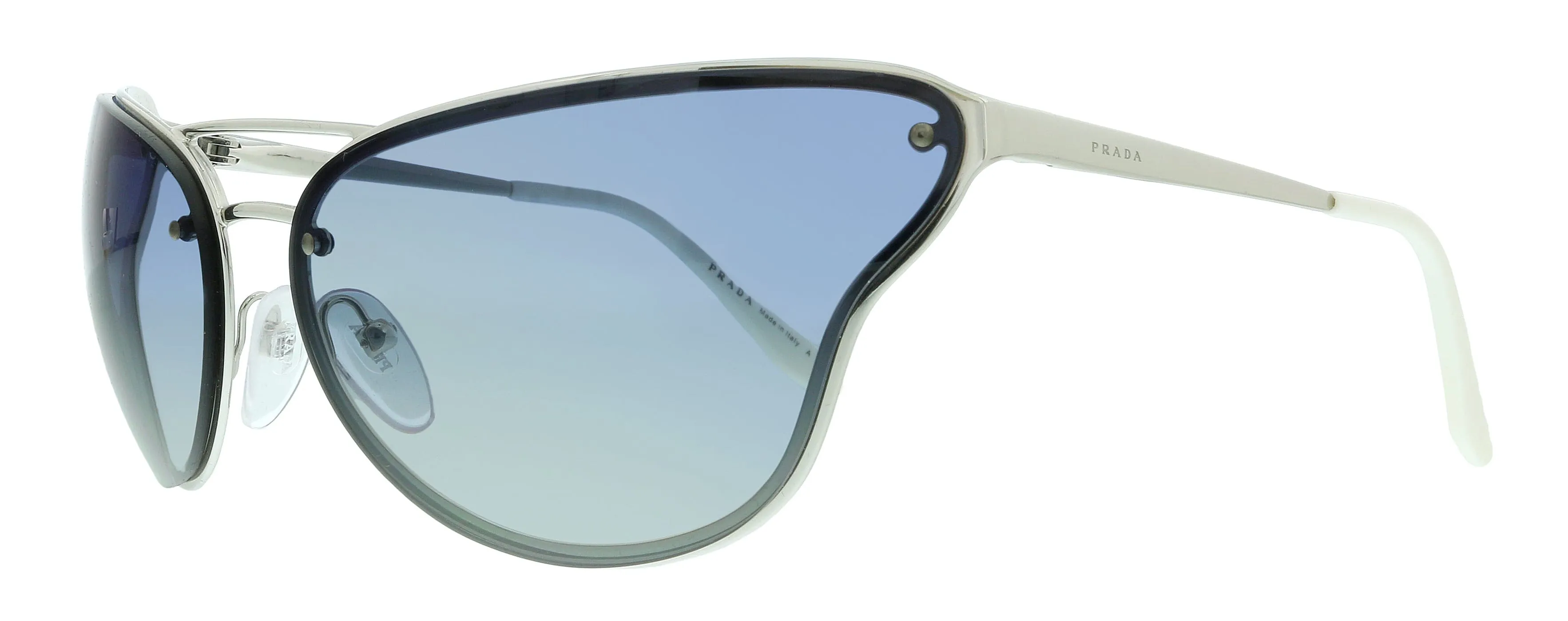 Prada  0PR 74VS 1BC714 Catwalk Silver Butterfly Sunglasses