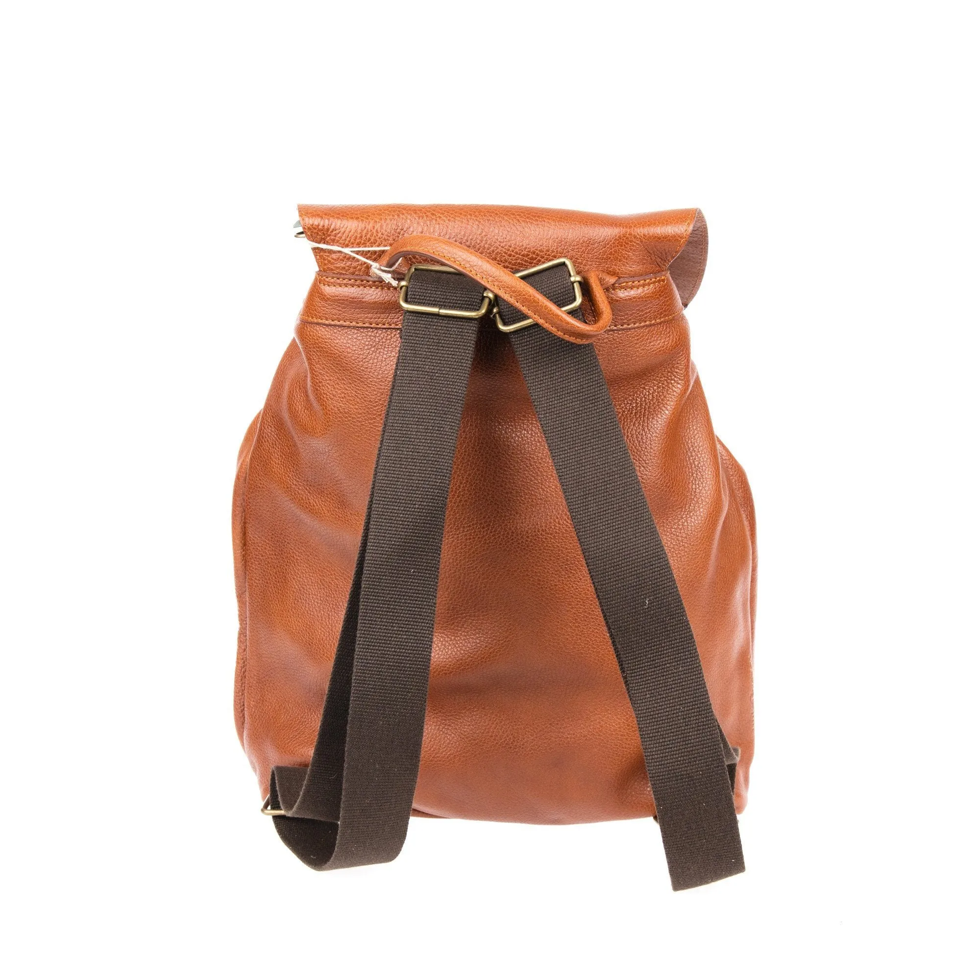 Ruitertassen Soft Leather Backpack, Cognac