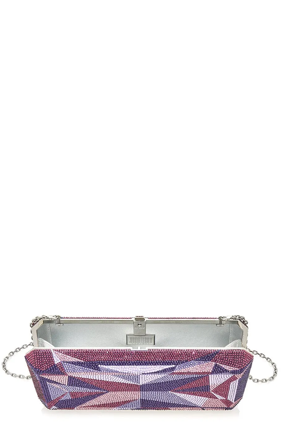Slim Rectangle Clutch - Amethyst