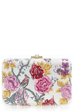 Slim Slide Chinoiserie Clutch