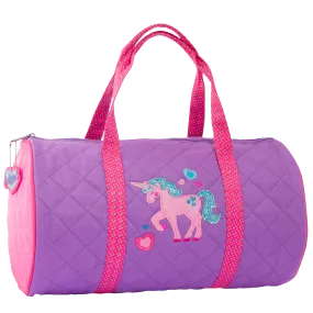 Stephen Joseph Quilted Duffle Bag, Pink Ballet
