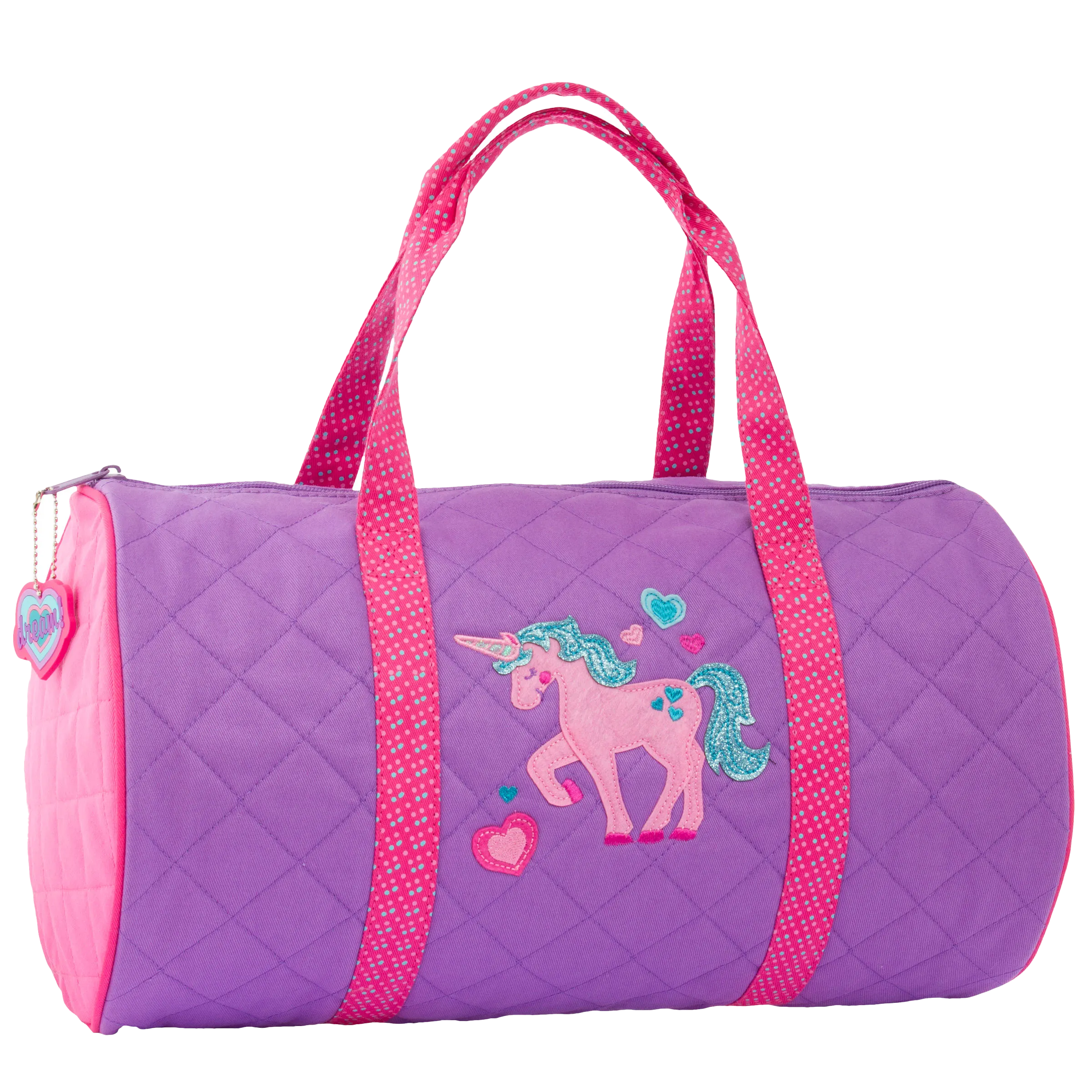 Stephen Joseph Quilted Duffle Bag, Pink Ballet