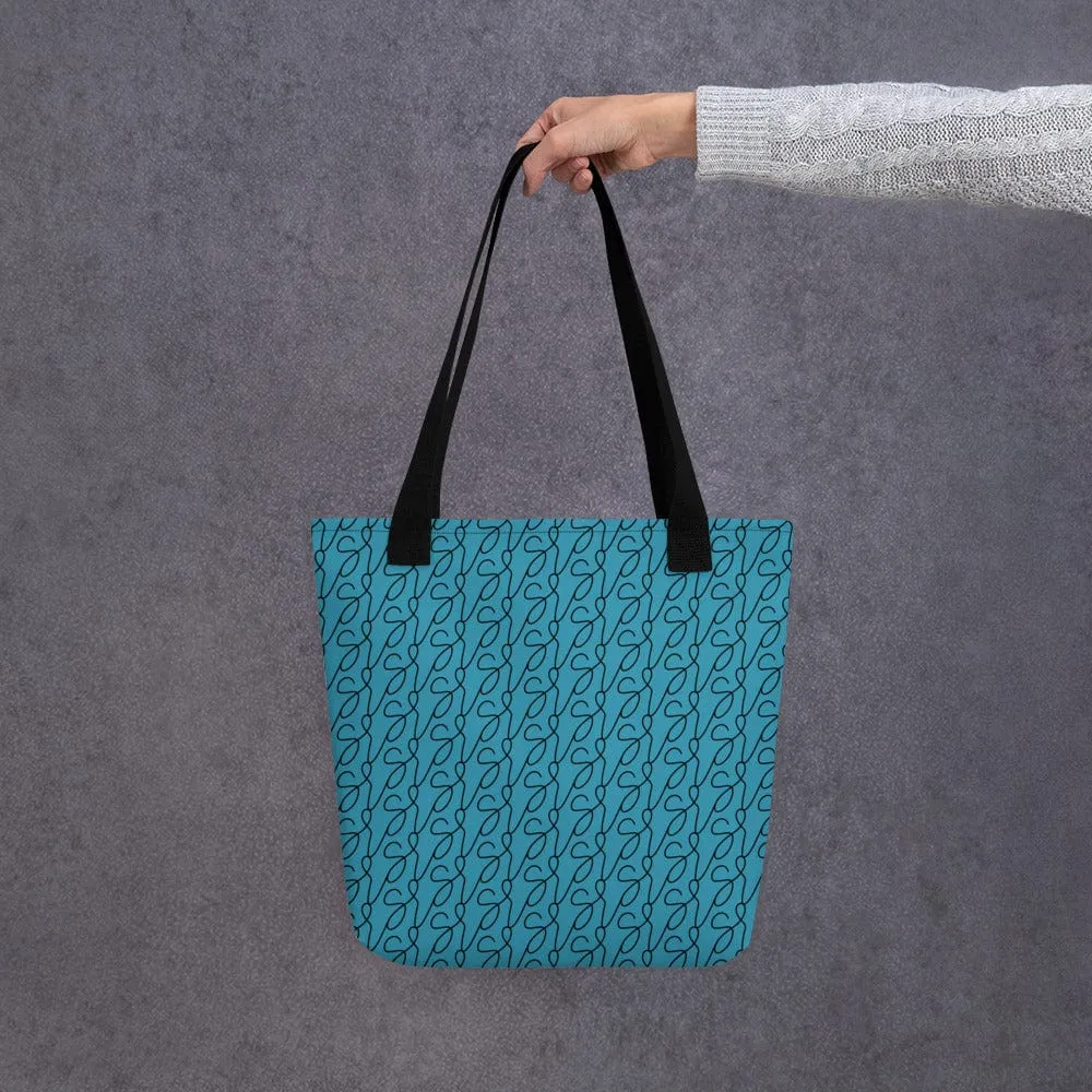 Teal Logo Tote Bag