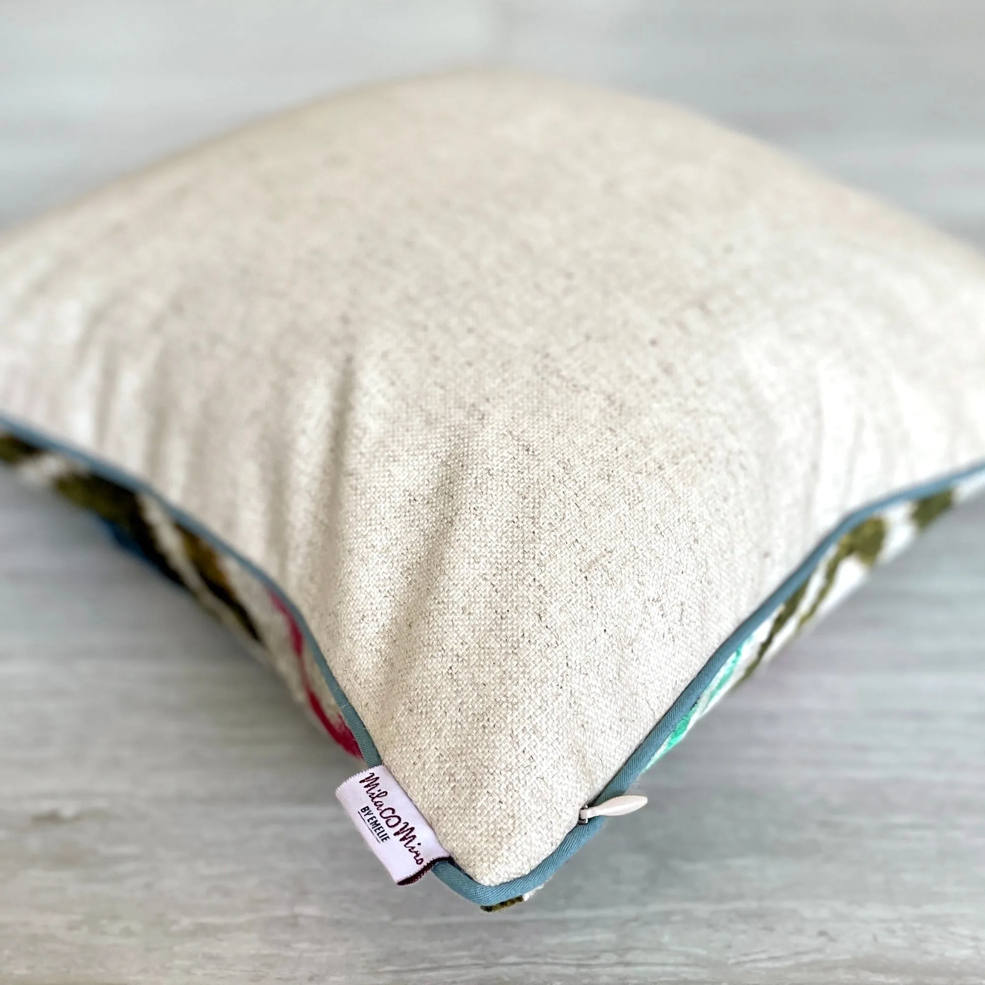 Velvet Ikat Cushion Aztec | Velvet Ikat Pillow Aztec
