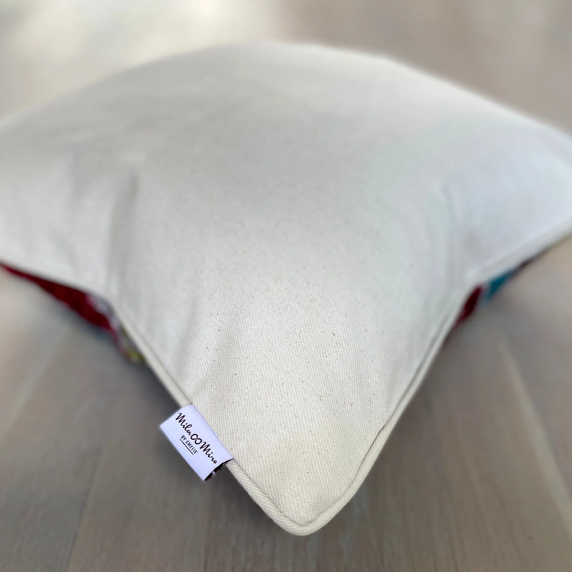 Velvet Ikat Cushion Decadence | Velvet Ikat Pillow Decadence