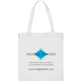 White Cotton Totes - Unprinted sample