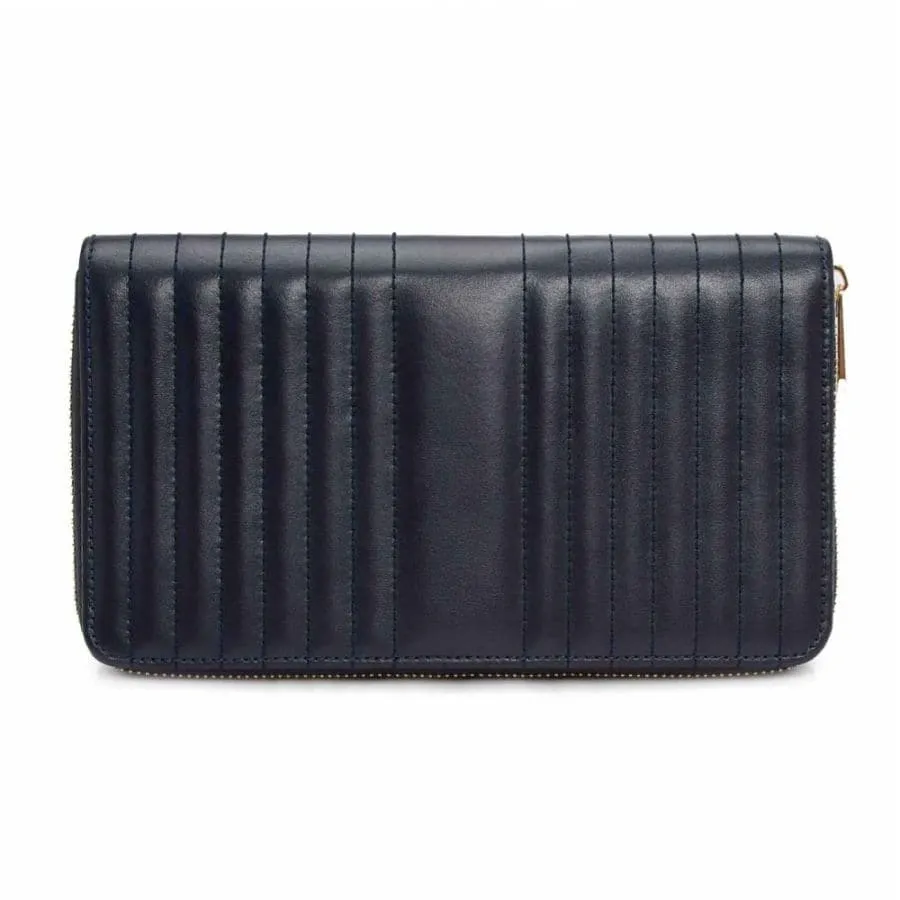 Wolf Maria Jewelry Portfolio Travel Case - Navy